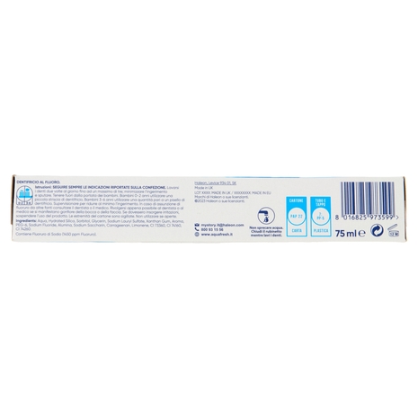 Aquafresh Tripla protezione dentifricio 3 in 1 gusto menta fresca e protezione denti 75 ml